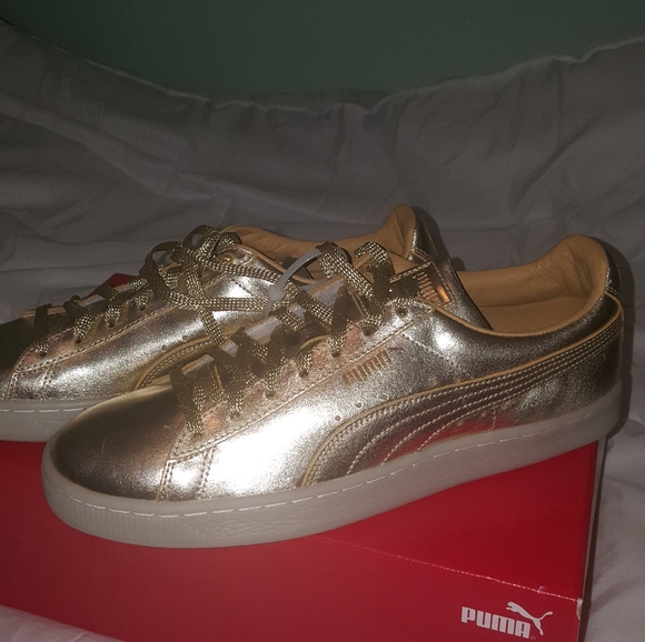 Puma gold sneakers - Picture 6 of 7
